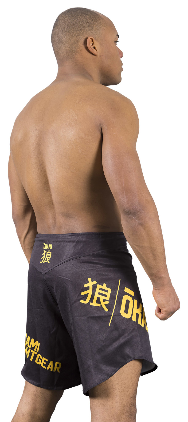 Okami motion Fightshorts -Black